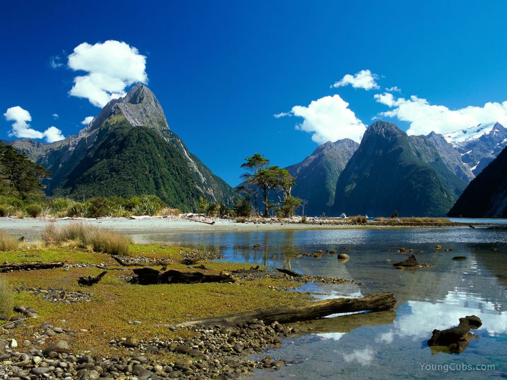 Mitre Peak, Milford Sound, New Zealand